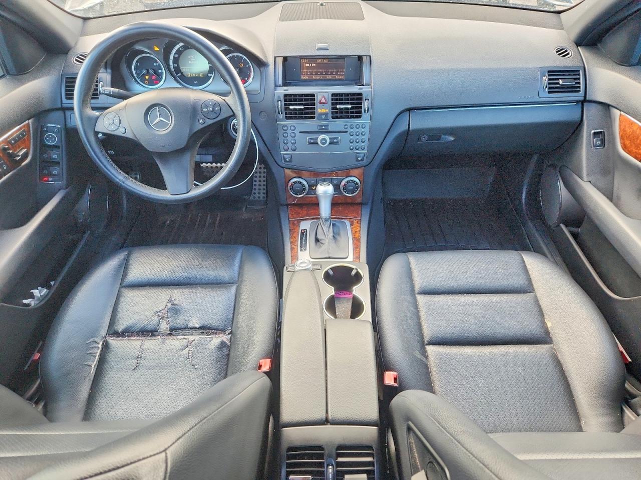 2010 Mercedes-benz C 300 4matic Black vin: WDDGF8BB5AF421288