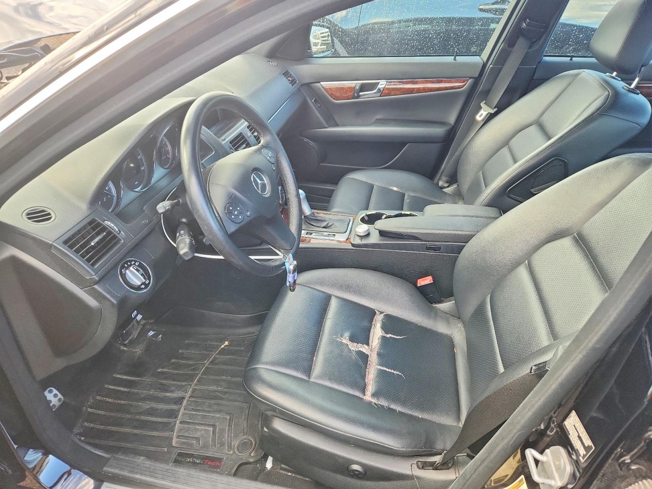 2010 Mercedes-benz C 300 4matic Black vin: WDDGF8BB5AF421288
