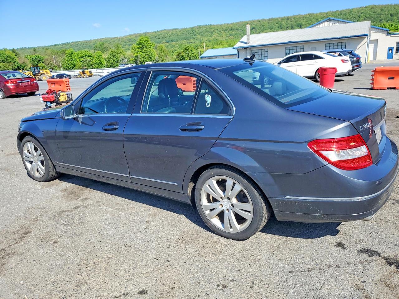 2010 Mercedes-benz C 300 4matic Charcoal vin: WDDGF8BB5AF430797