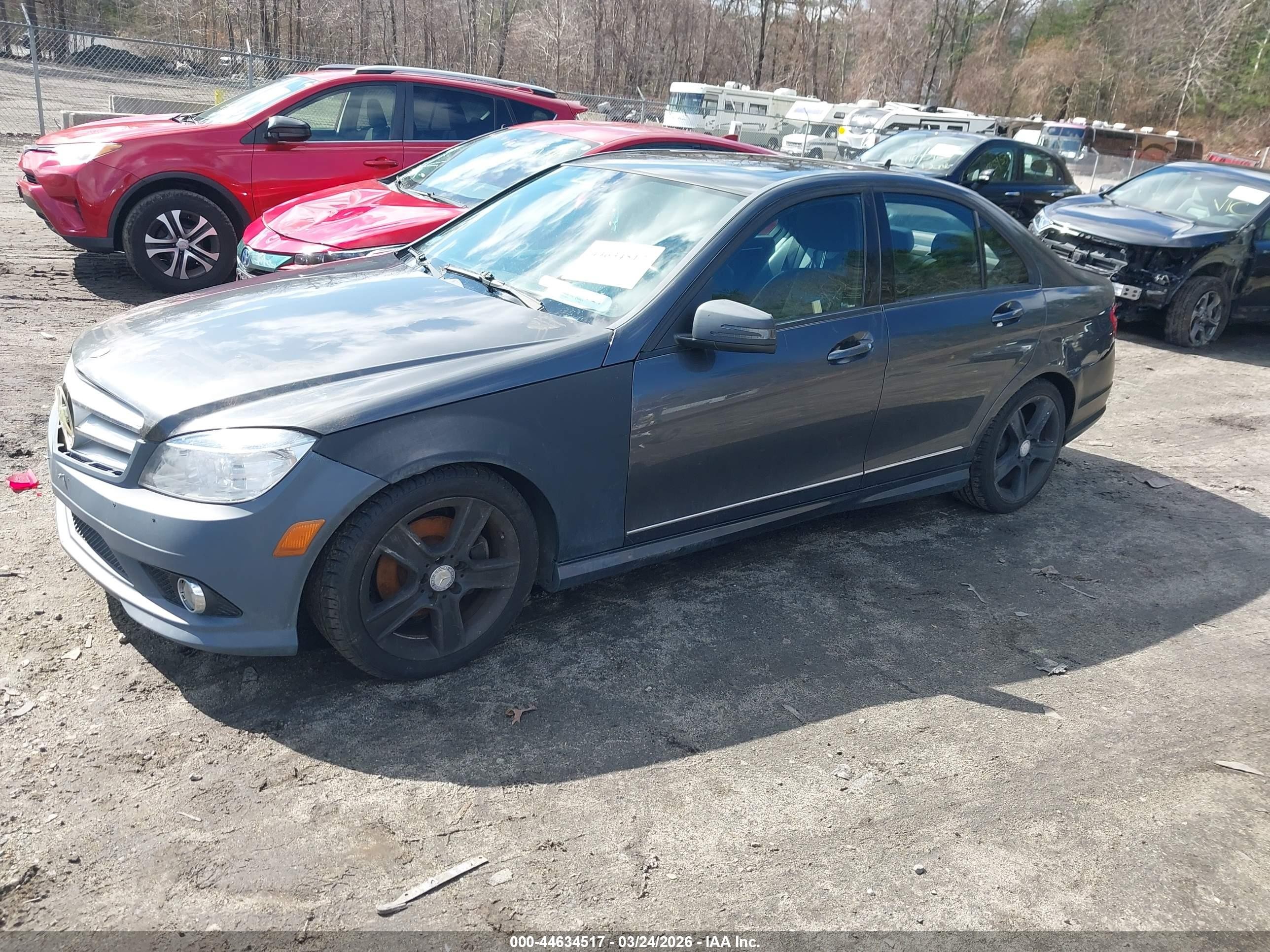 2010 Mercedes-benz C 300 Luxury 4matic/sport 4matic Silver vin: WDDGF8BB5AF442061