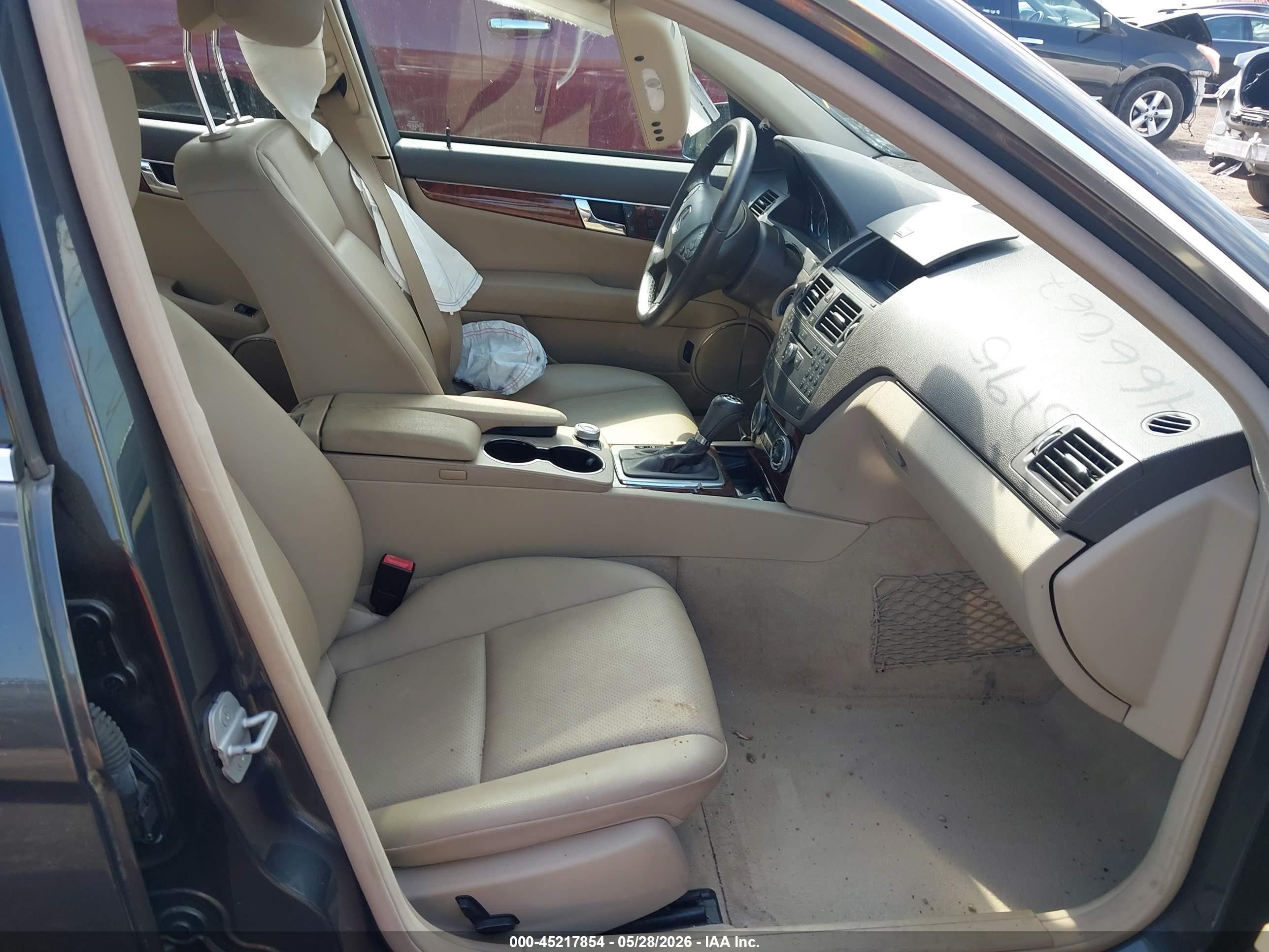 2010 Mercedes-benz C 300 Luxury 4matic Gray vin: WDDGF8BB5AF466067