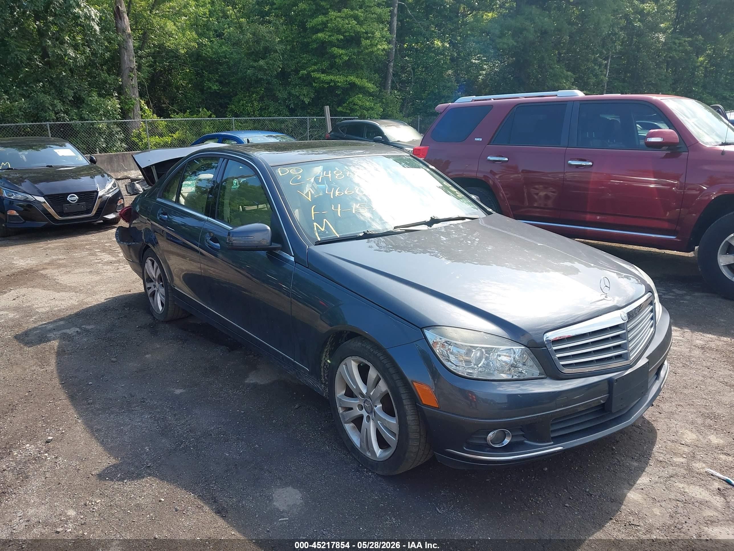 2010 Mercedes-benz C 300 Luxury 4matic Gray vin: WDDGF8BB5AF466067