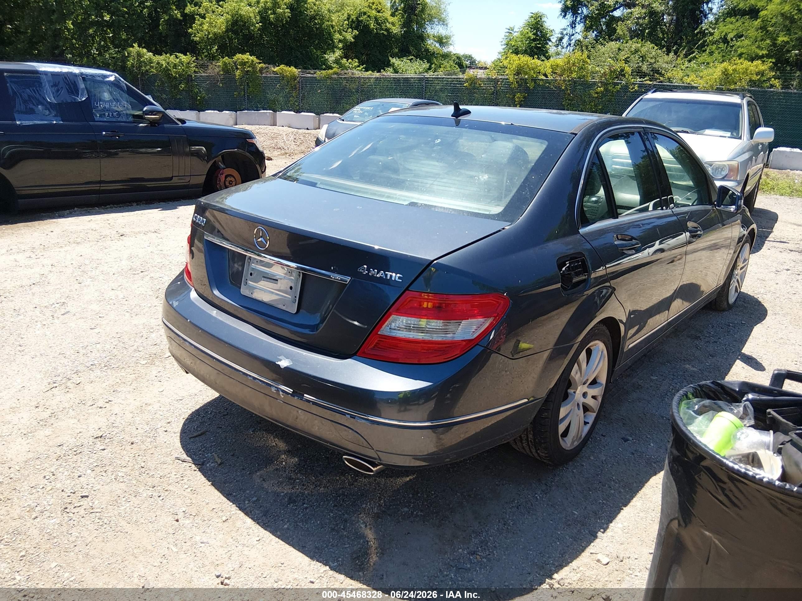 2010 Mercedes-benz C 300 Luxury 4matic/sport 4matic Gray vin: WDDGF8BB5AR091425
