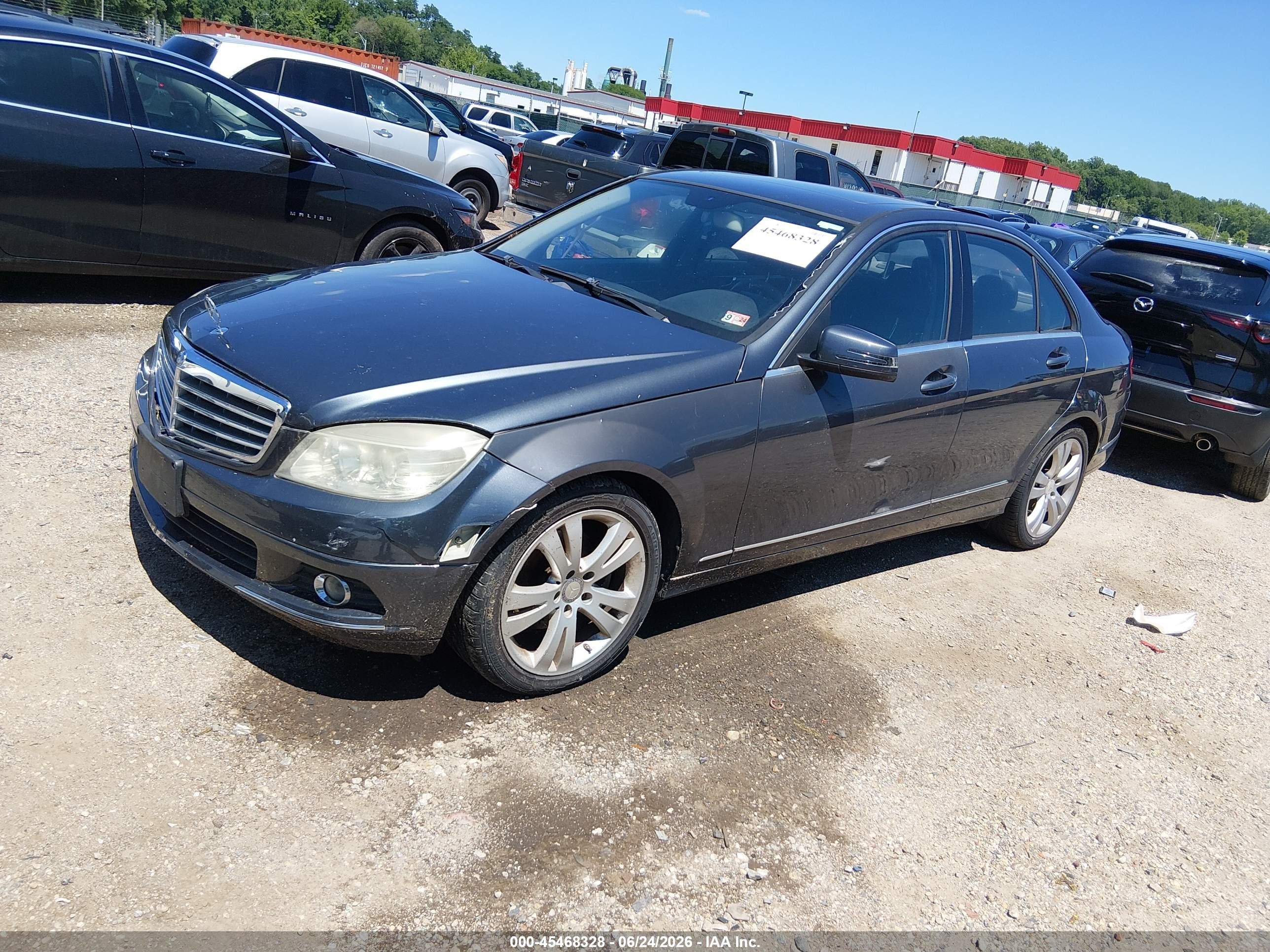 2010 Mercedes-benz C 300 Luxury 4matic/sport 4matic Gray vin: WDDGF8BB5AR091425