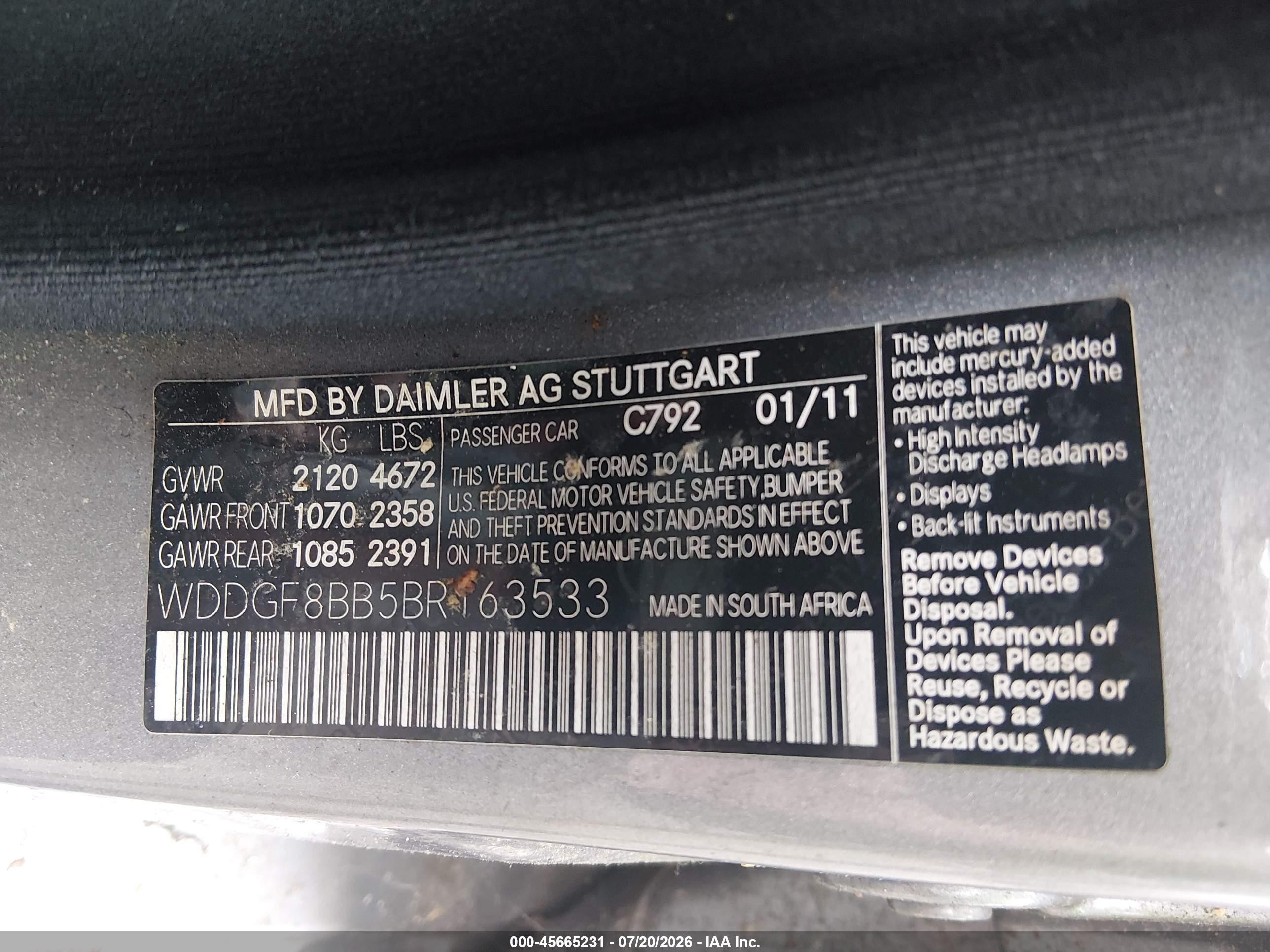 2011 Mercedes-benz C 300 Luxury 4matic/sport 4matic Серебряный vin: WDDGF8BB5BR163533