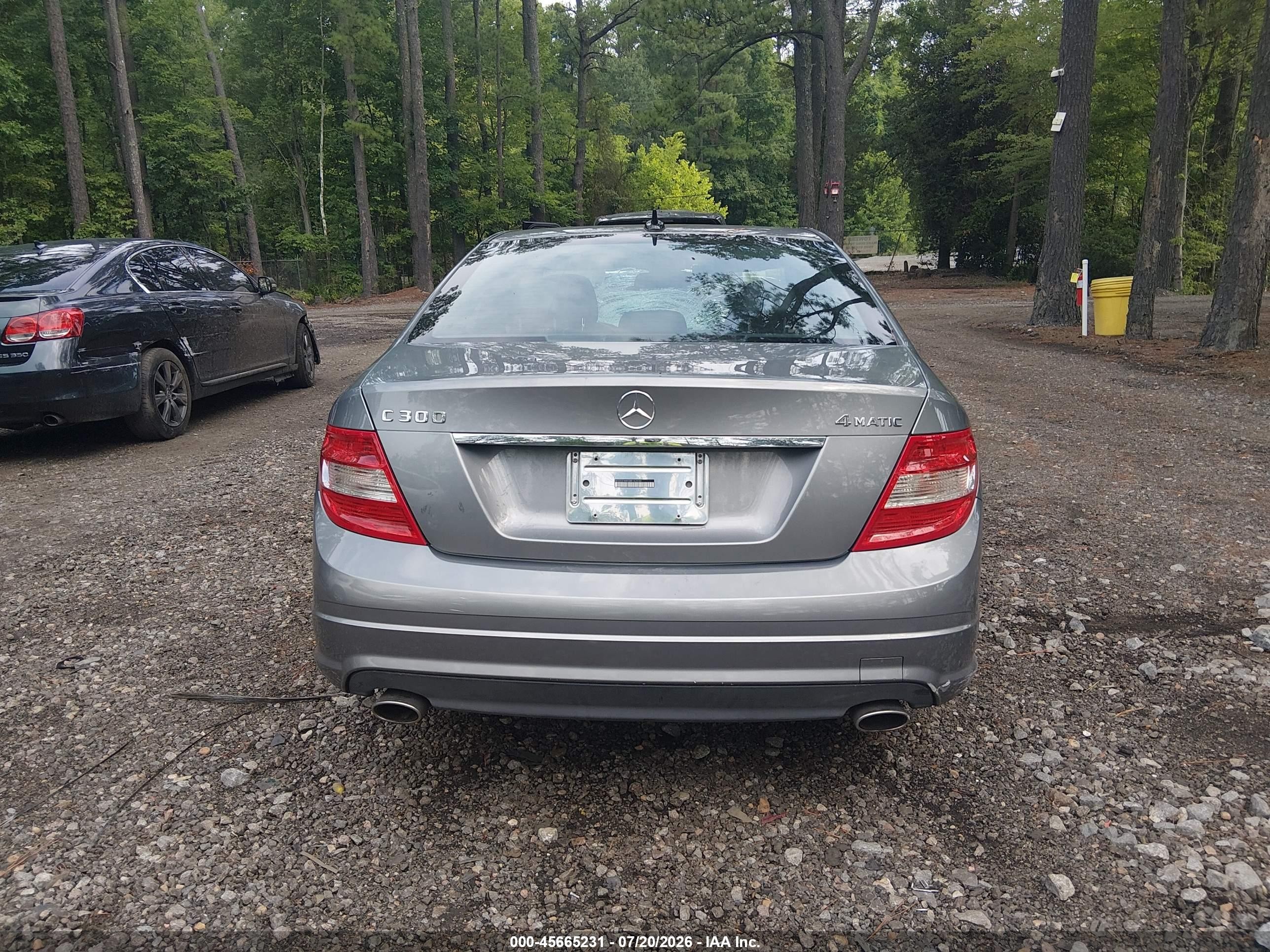2011 Mercedes-benz C 300 Luxury 4matic/sport 4matic Серебряный vin: WDDGF8BB5BR163533