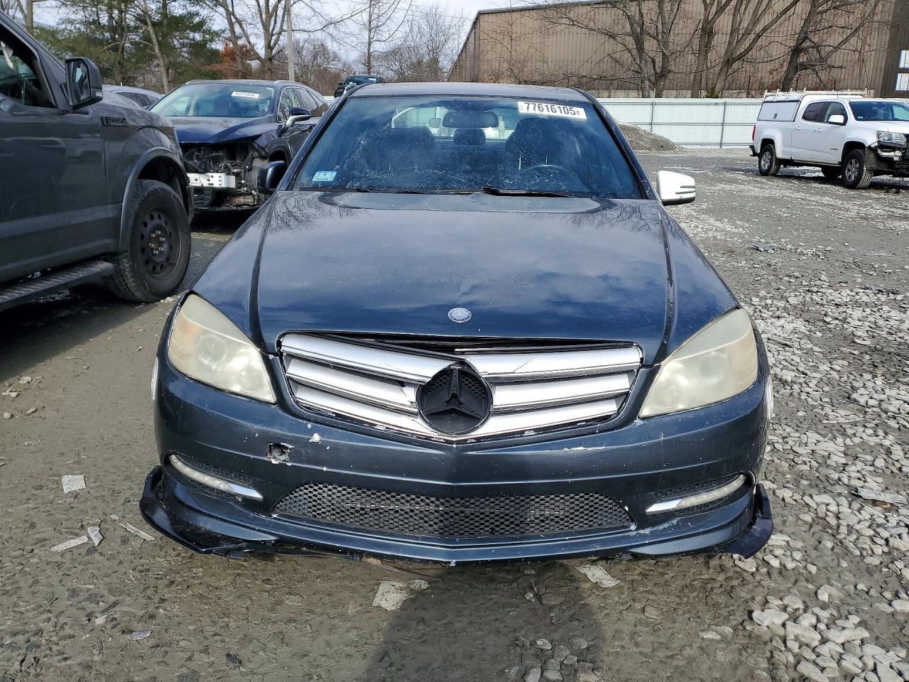 2011 Mercedes-benz C 300 4matic Серый vin: WDDGF8BB5BR167680