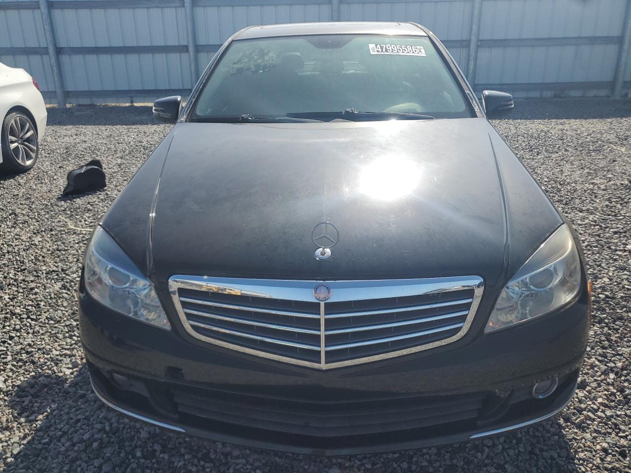 2011 Mercedes-benz C 300 4matic Черный vin: WDDGF8BB5BR167968 Damage: Hood, Chipped, 9