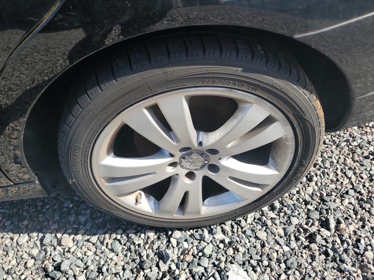 2011 Mercedes-benz C 300 4matic Черный vin: WDDGF8BB5BR167968 Damage: Left Rear Wheel, Curb Rash, 1 To 2 Inches