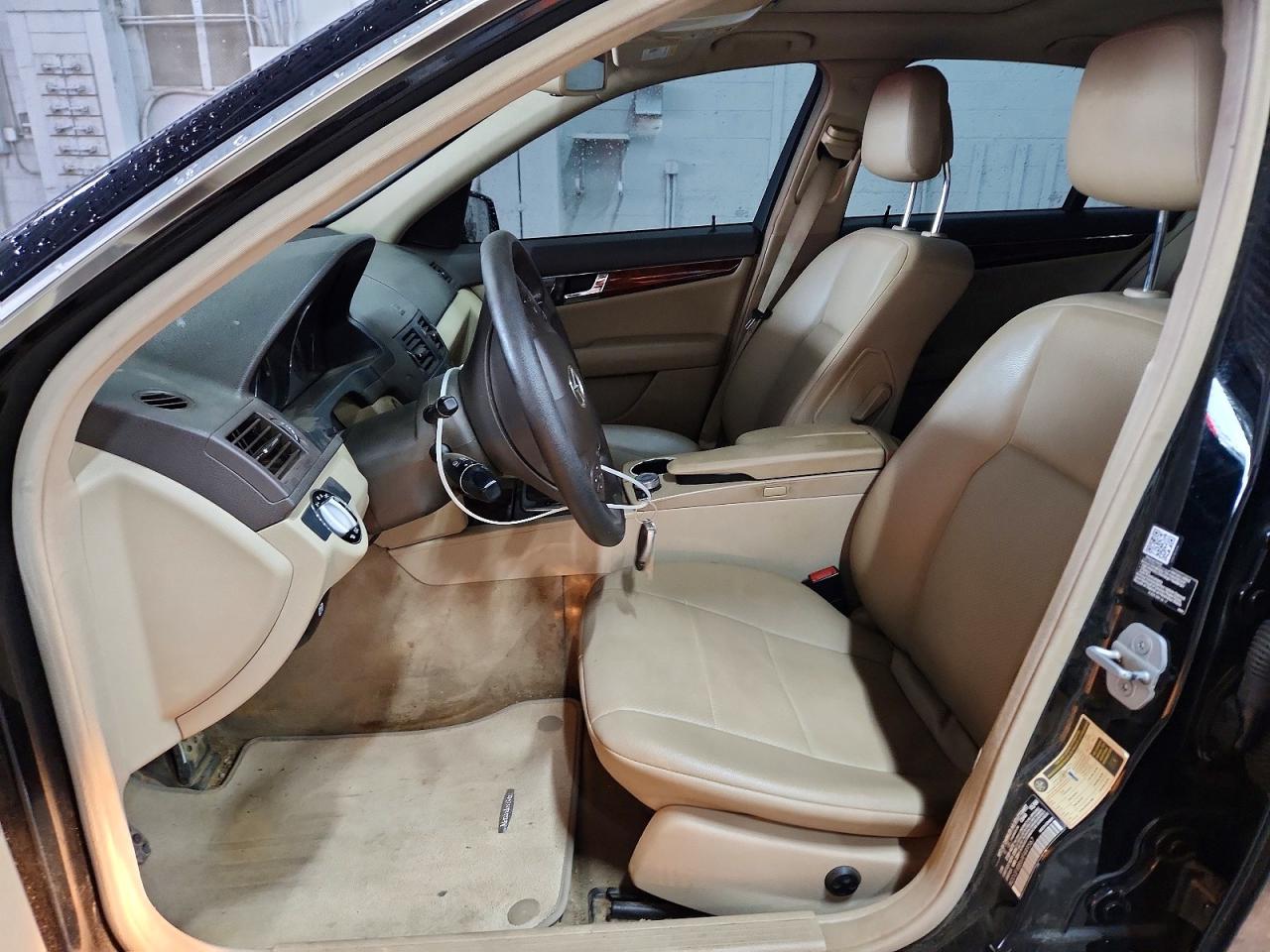 2010 Mercedes-benz C 300 4matic Black vin: WDDGF8BB6AF449567
