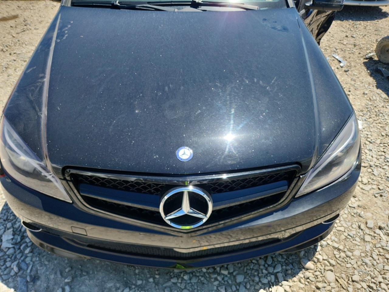 2010 Mercedes-benz C 300 4matic Black vin: WDDGF8BB6AF502316