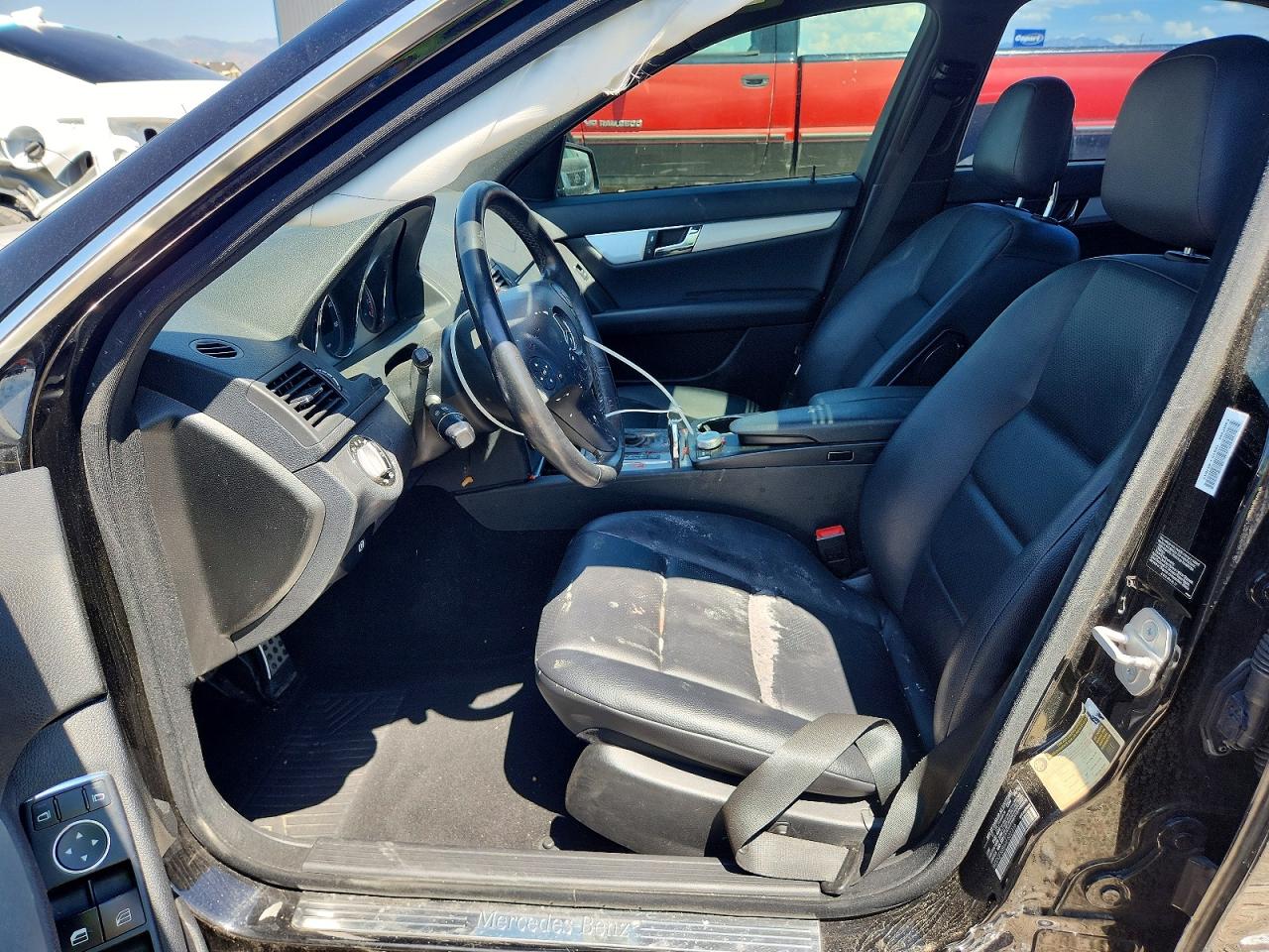 2010 Mercedes-benz C 300 4matic Black vin: WDDGF8BB6AF502316