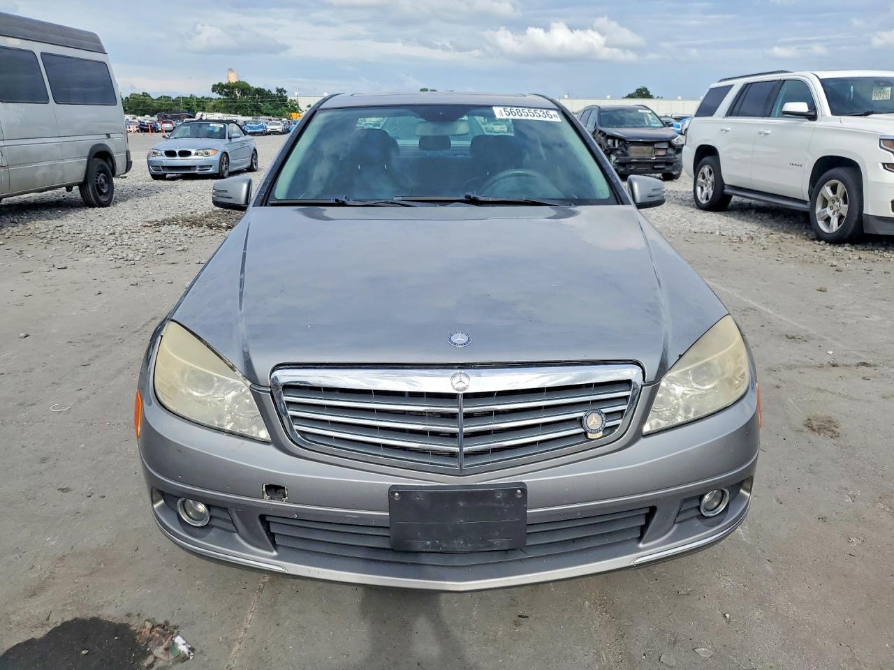 2010 Mercedes-benz C 300 4matic Silver vin: WDDGF8BB6AR092342