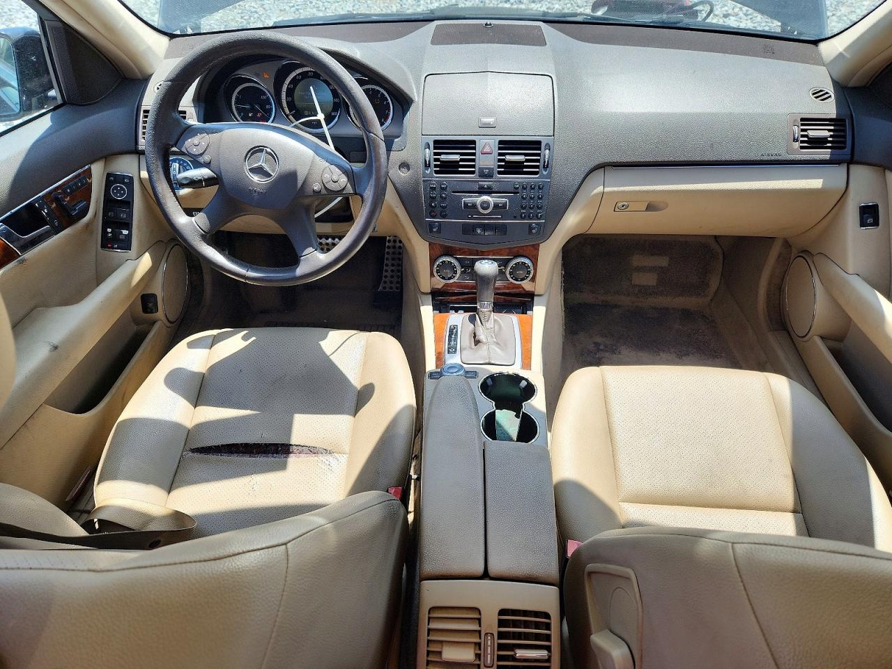 2010 Mercedes-benz C 300 4matic Blue vin: WDDGF8BB6AR094219