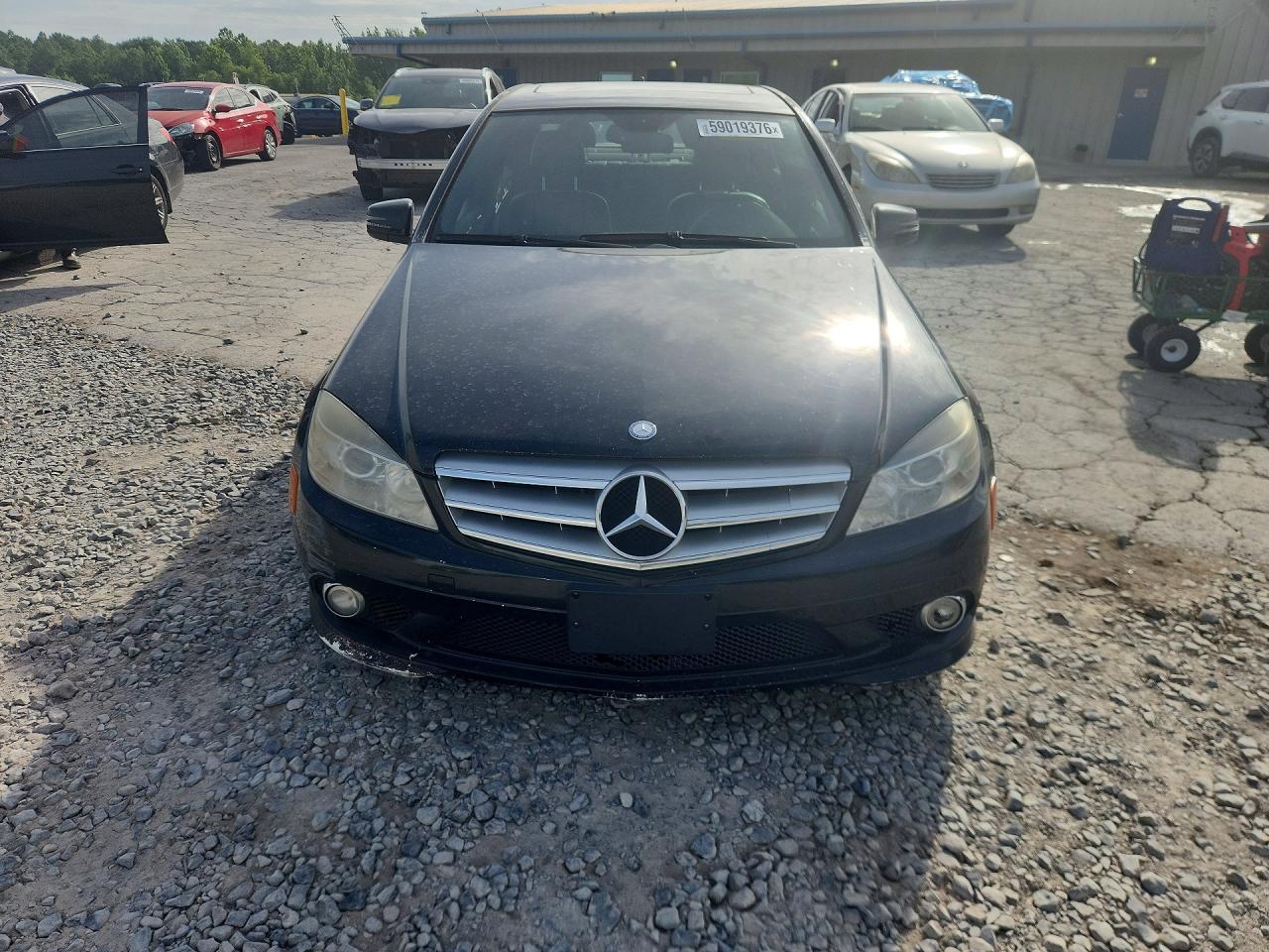 2010 Mercedes-benz C 300 4matic Black vin: WDDGF8BB6AR106711
