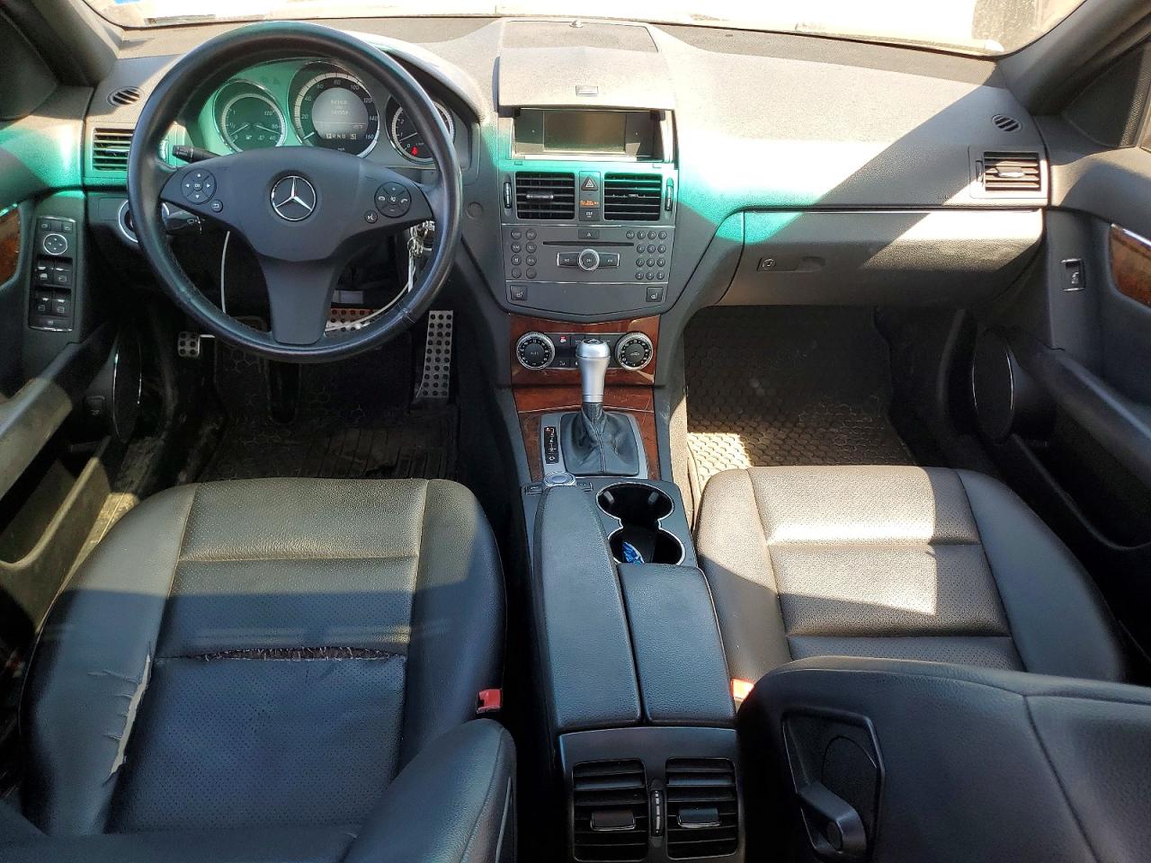 2010 Mercedes-benz C 300 4matic Black vin: WDDGF8BB6AR126974