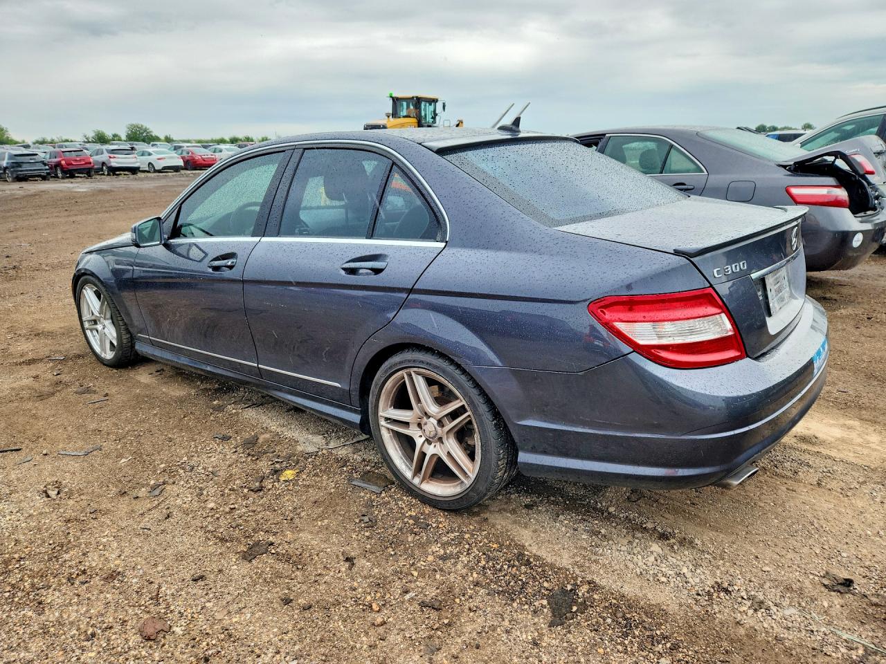 2010 Mercedes-benz C 300 4matic Gray vin: WDDGF8BB6AR127199