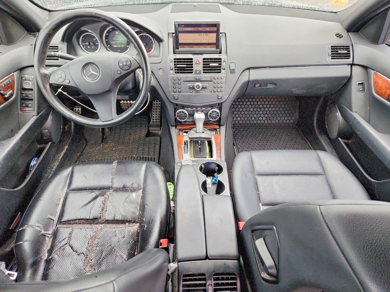 2010 Mercedes-benz C 300 4matic Gray vin: WDDGF8BB6AR127199