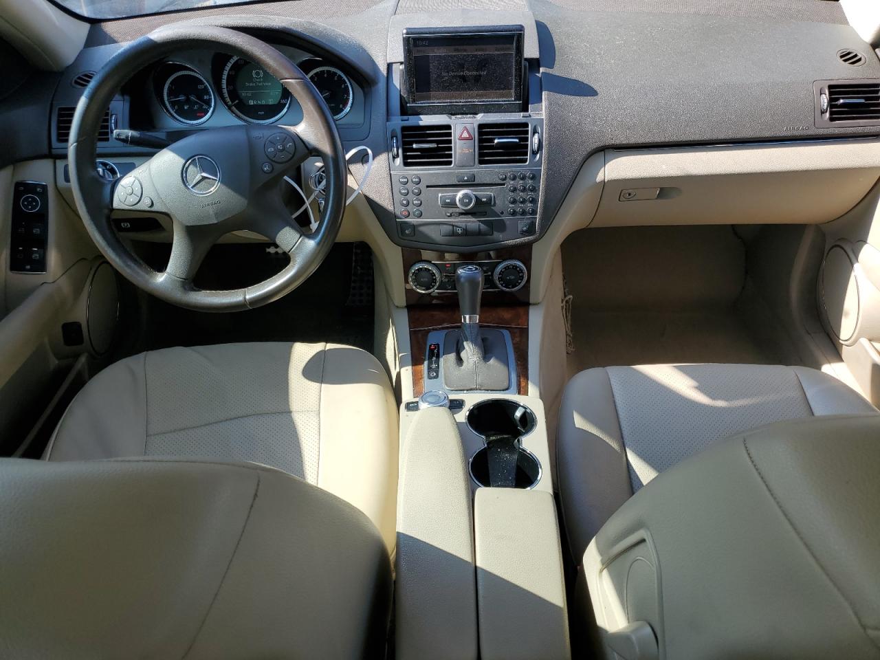 2011 Mercedes-benz C Class Черный vin: WDDGF8BB6BF645929