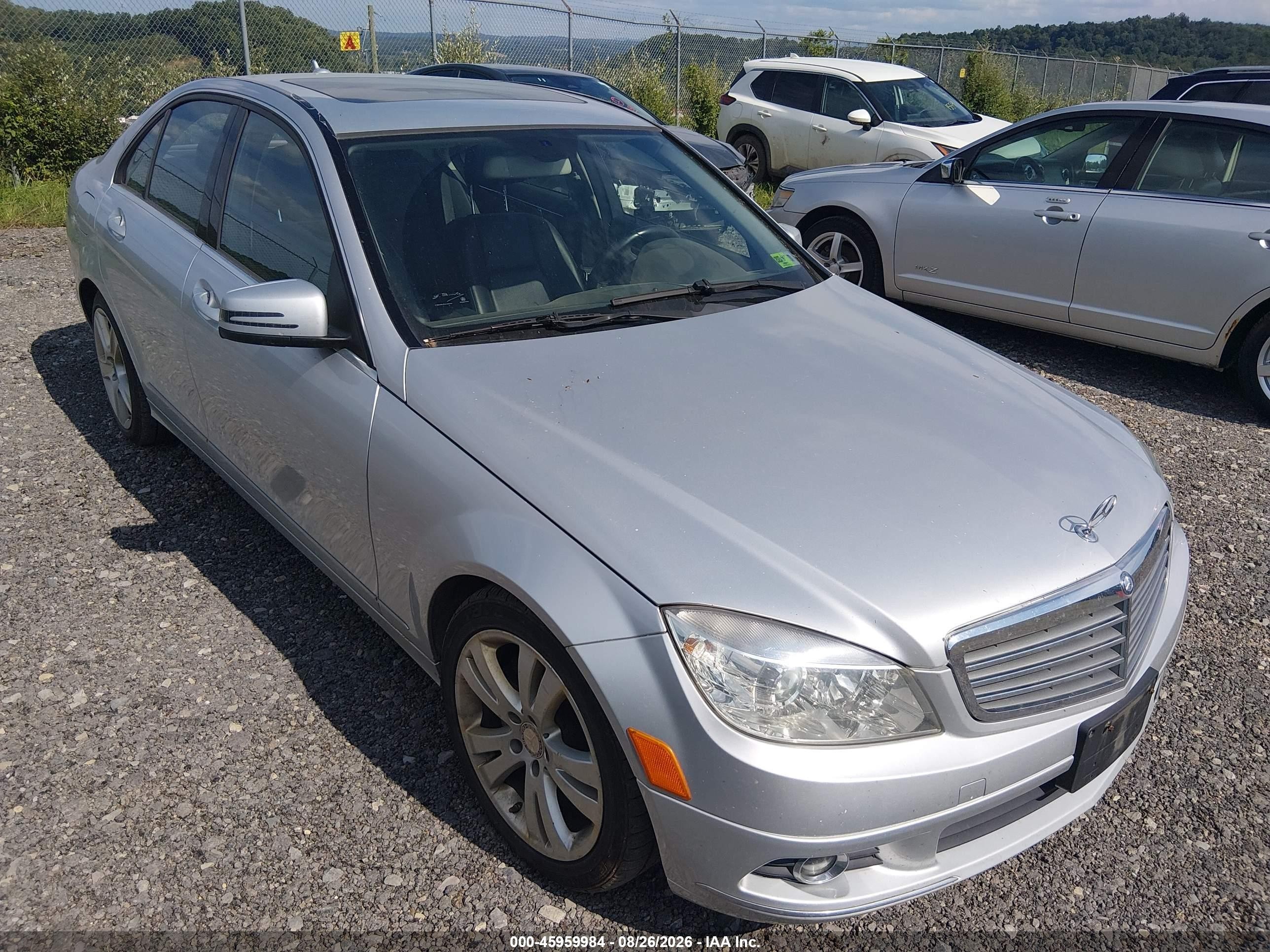 2011 Mercedes-benz C 300 Luxury 4matic/sport 4matic Silver vin: WDDGF8BB6BR174167