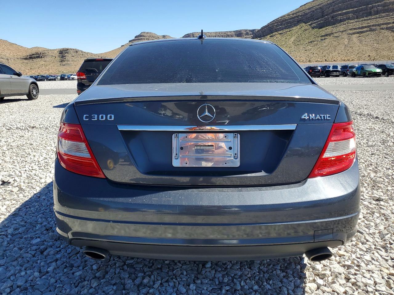 2011 Mercedes-benz C 300 4matic Серый vin: WDDGF8BB6BR181619