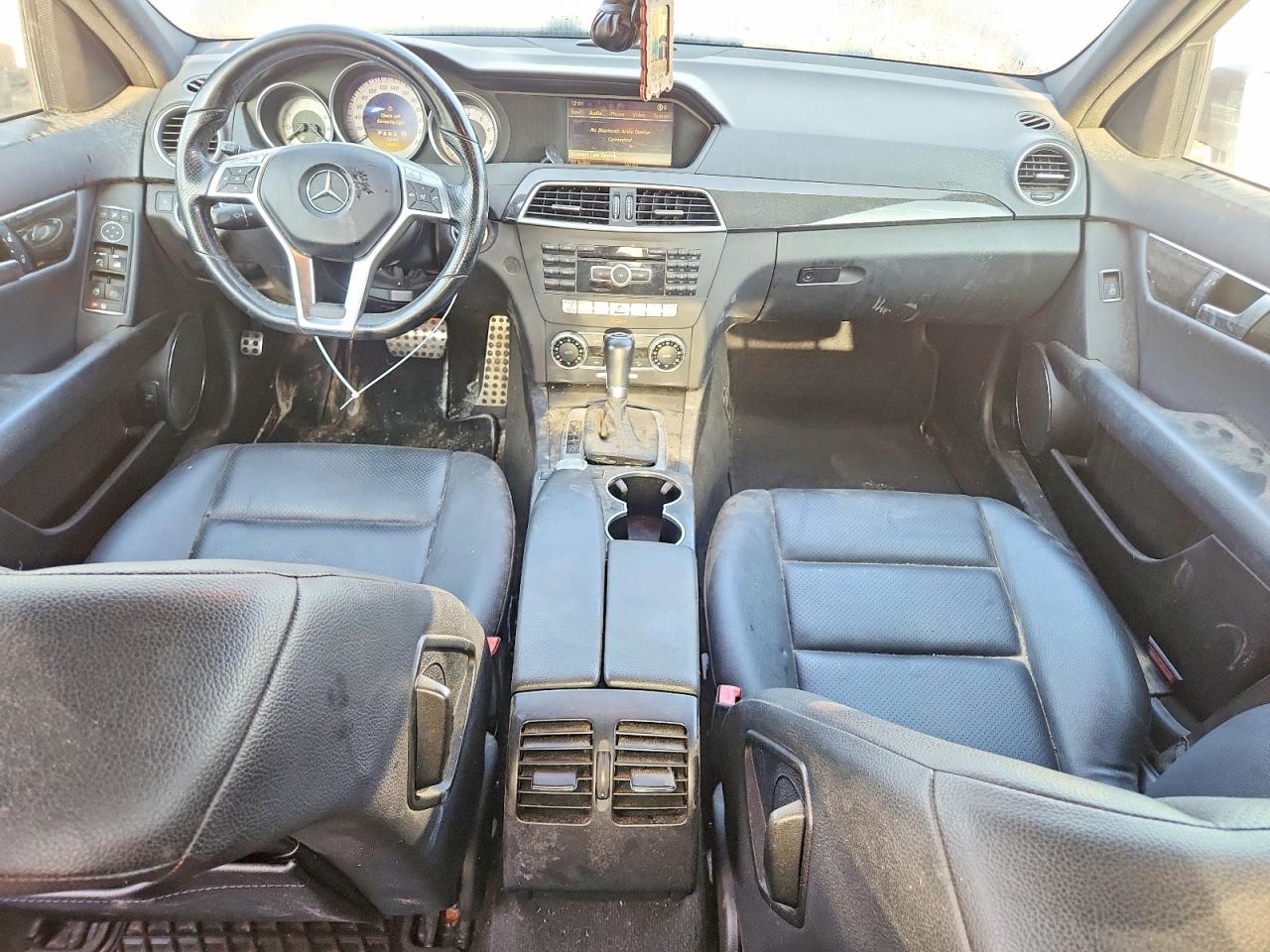 2012 Mercedes-benz C 300 4matic Gray vin: WDDGF8BB6CA601931