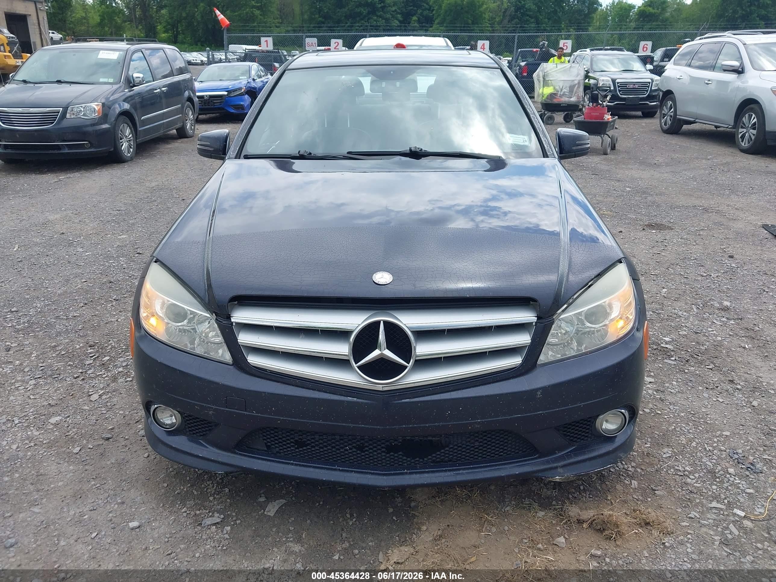 2010 Mercedes-benz C 300 Luxury 4matic/sport 4matic Синий vin: WDDGF8BB7AF400832