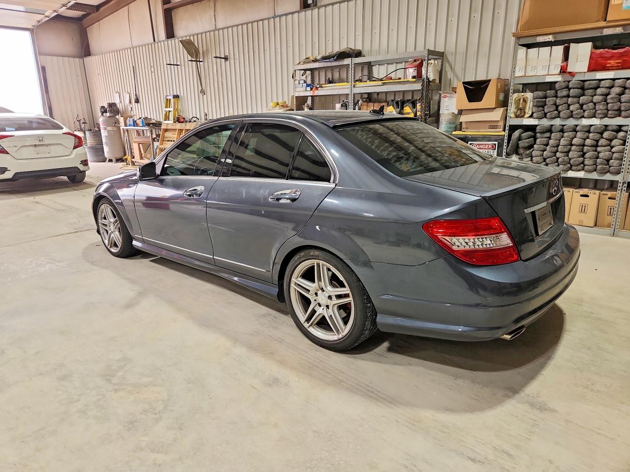 2010 Mercedes-benz C 300 4matic Gray vin: WDDGF8BB7AF401673