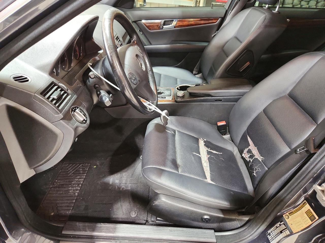 2010 Mercedes-benz C 300 4matic Gray vin: WDDGF8BB7AF401673