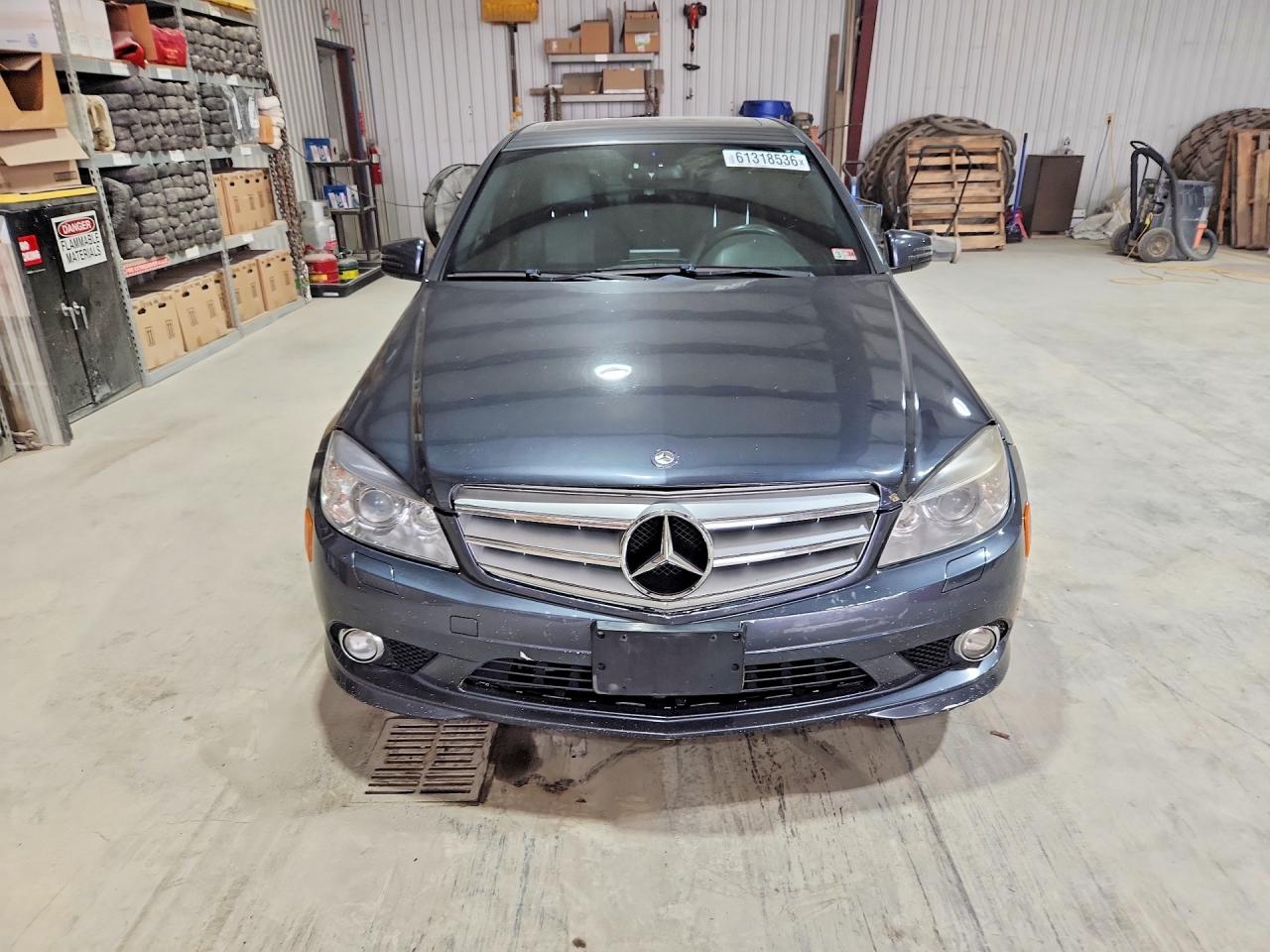 2010 Mercedes-benz C 300 4matic Gray vin: WDDGF8BB7AF401673
