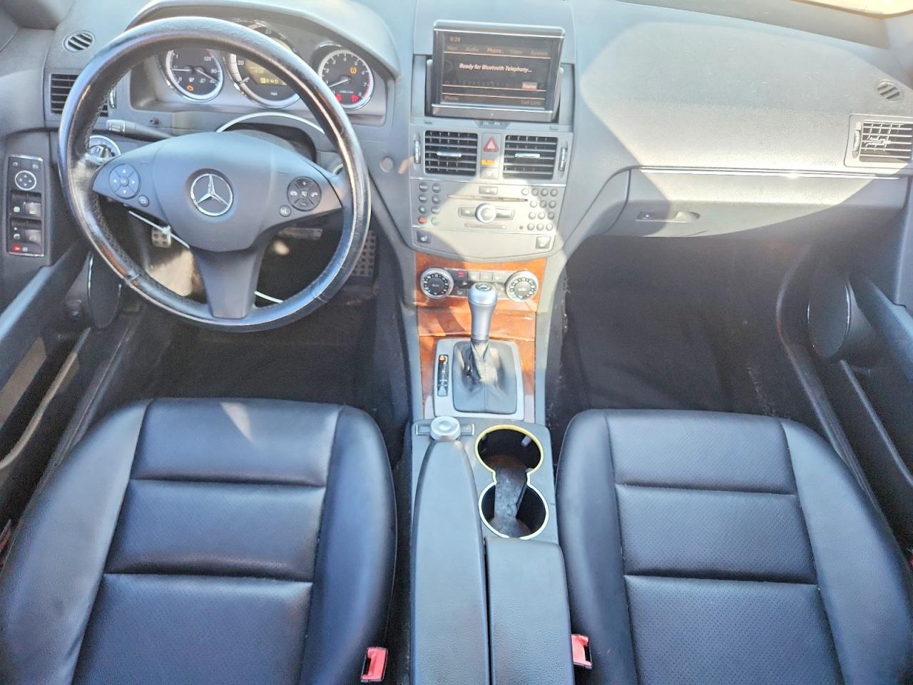 2010 Mercedes-benz C 300 4matic Black vin: WDDGF8BB7AF424452