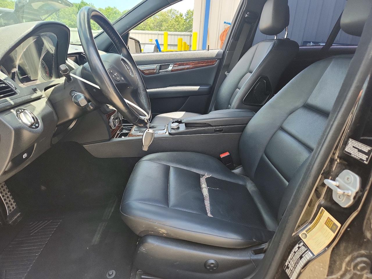 2010 Mercedes-benz C 300 4matic Black vin: WDDGF8BB7AF427237