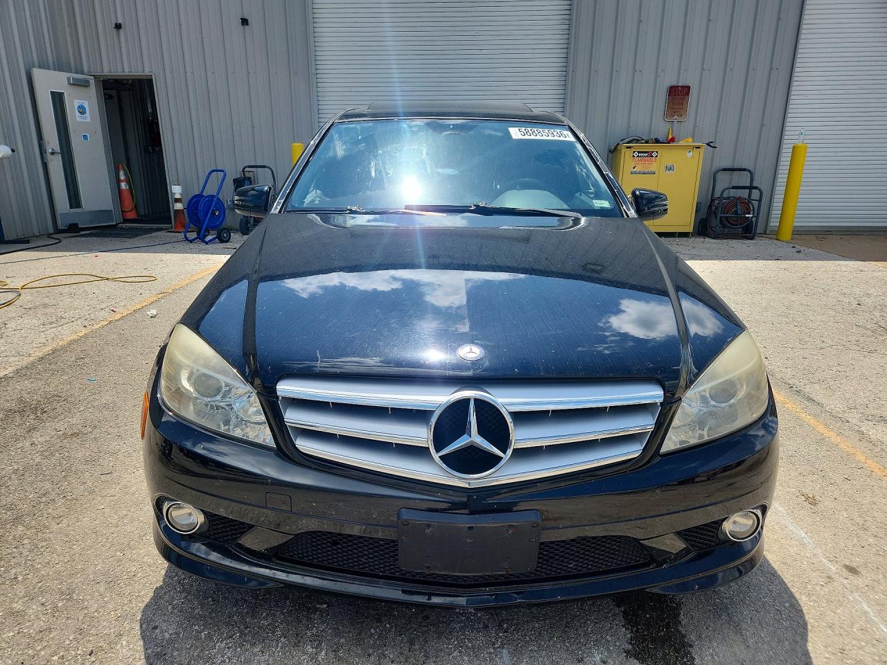 2010 Mercedes-benz C 300 4matic Black vin: WDDGF8BB7AF427237