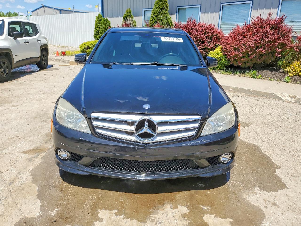 2010 Mercedes-benz C 300 4matic Black vin: WDDGF8BB7AF446595