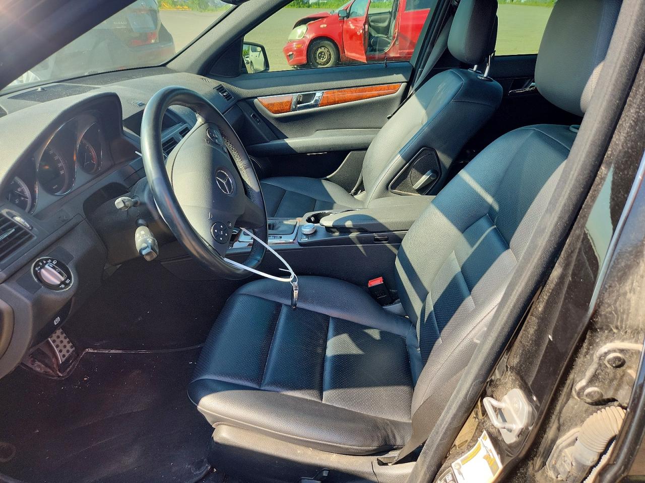 2010 Mercedes-benz C 300 4matic Black vin: WDDGF8BB7AF519318