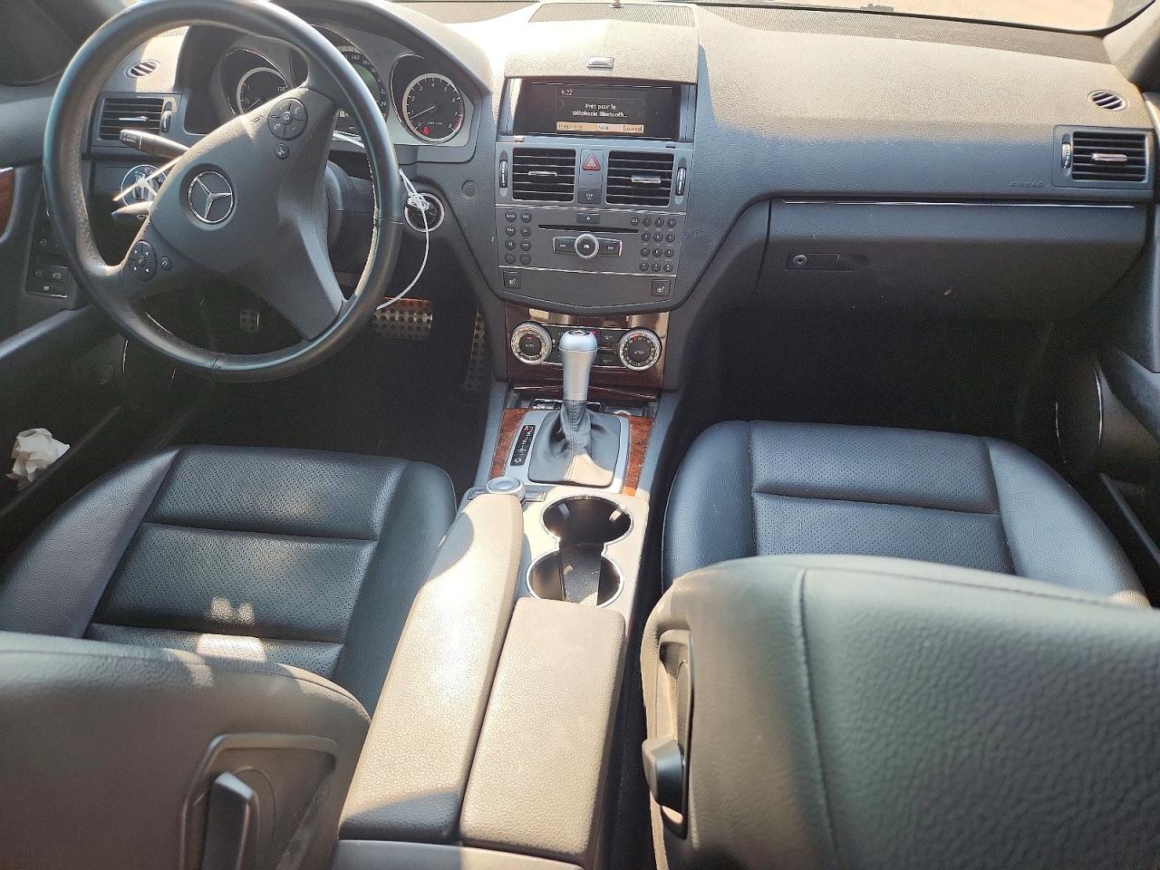 2010 Mercedes-benz C 300 4matic Black vin: WDDGF8BB7AF519318