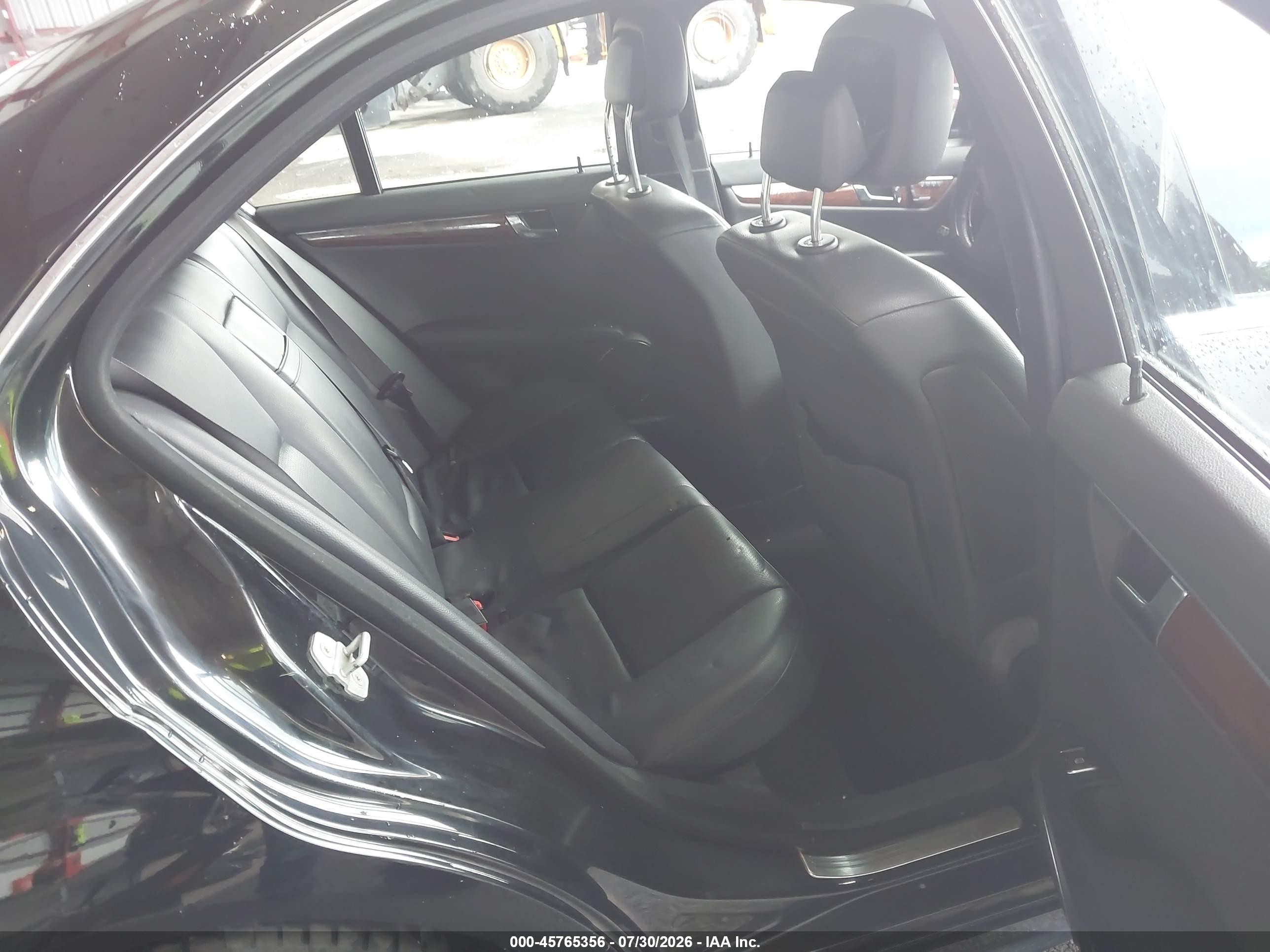 2010 Mercedes-benz C 300 Luxury 4matic/sport 4matic Black vin: WDDGF8BB7AR102005