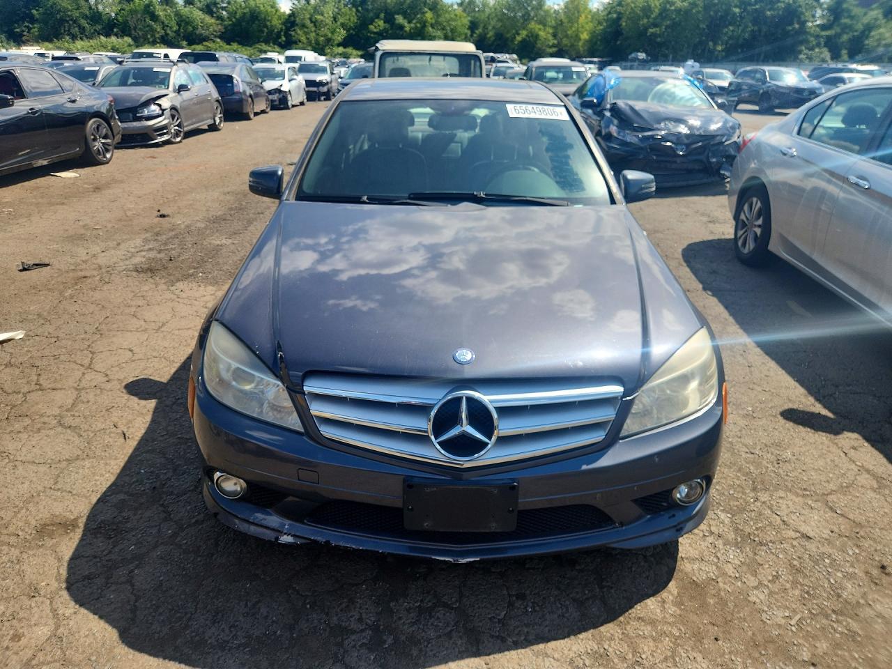 2010 Mercedes-benz C 300 4matic Gray vin: WDDGF8BB7AR123341