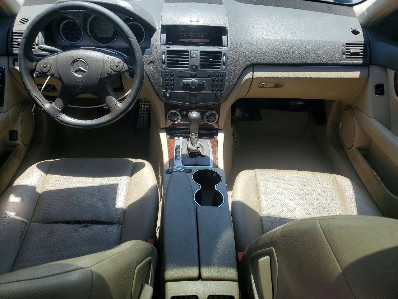2010 Mercedes-benz C 300 4matic Black vin: WDDGF8BB7AR126885