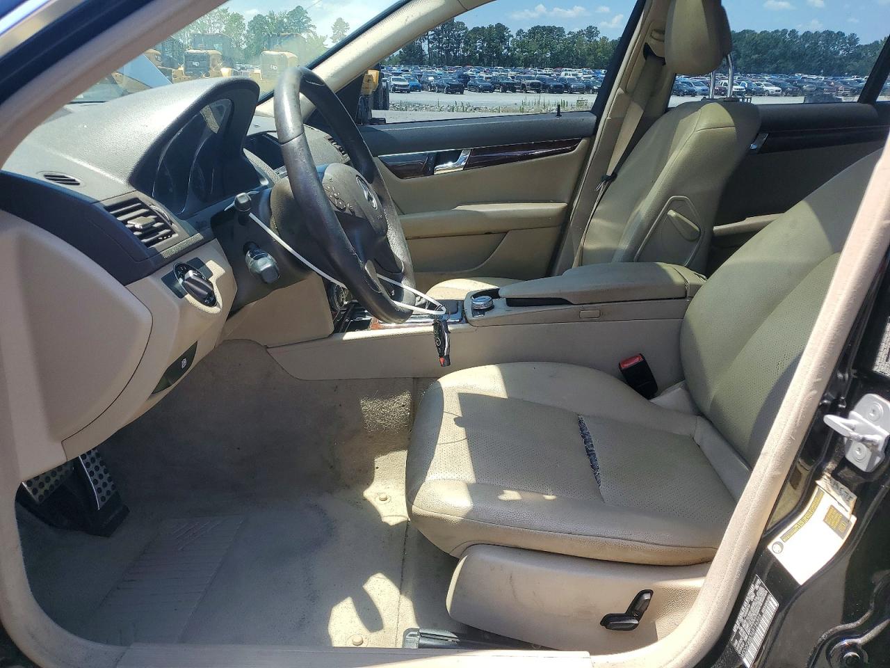 2010 Mercedes-benz C 300 4matic Black vin: WDDGF8BB7AR126885