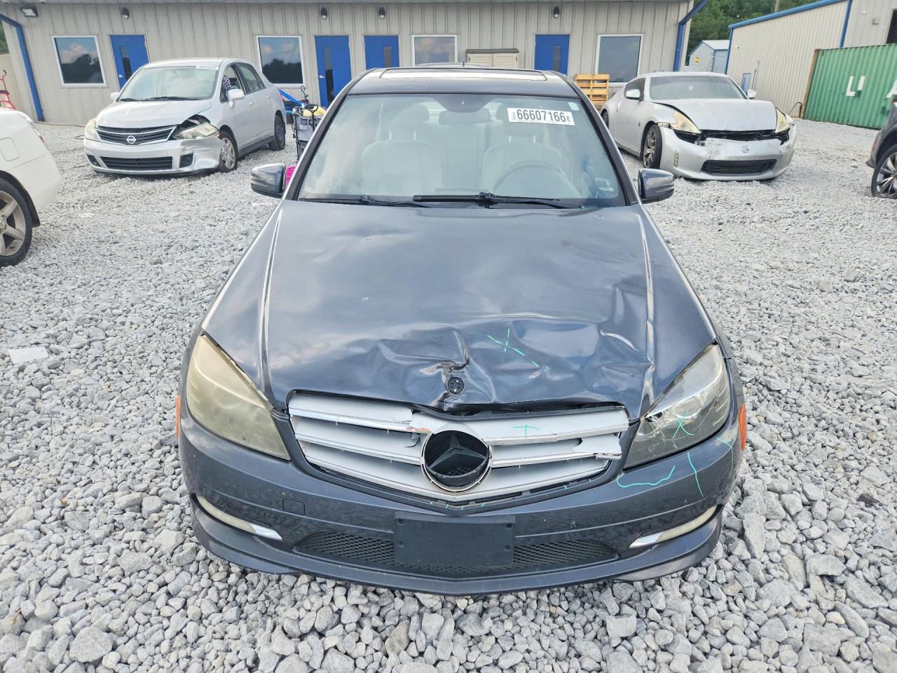 2011 Mercedes-benz C 300 4matic Gray vin: WDDGF8BB7BR141985