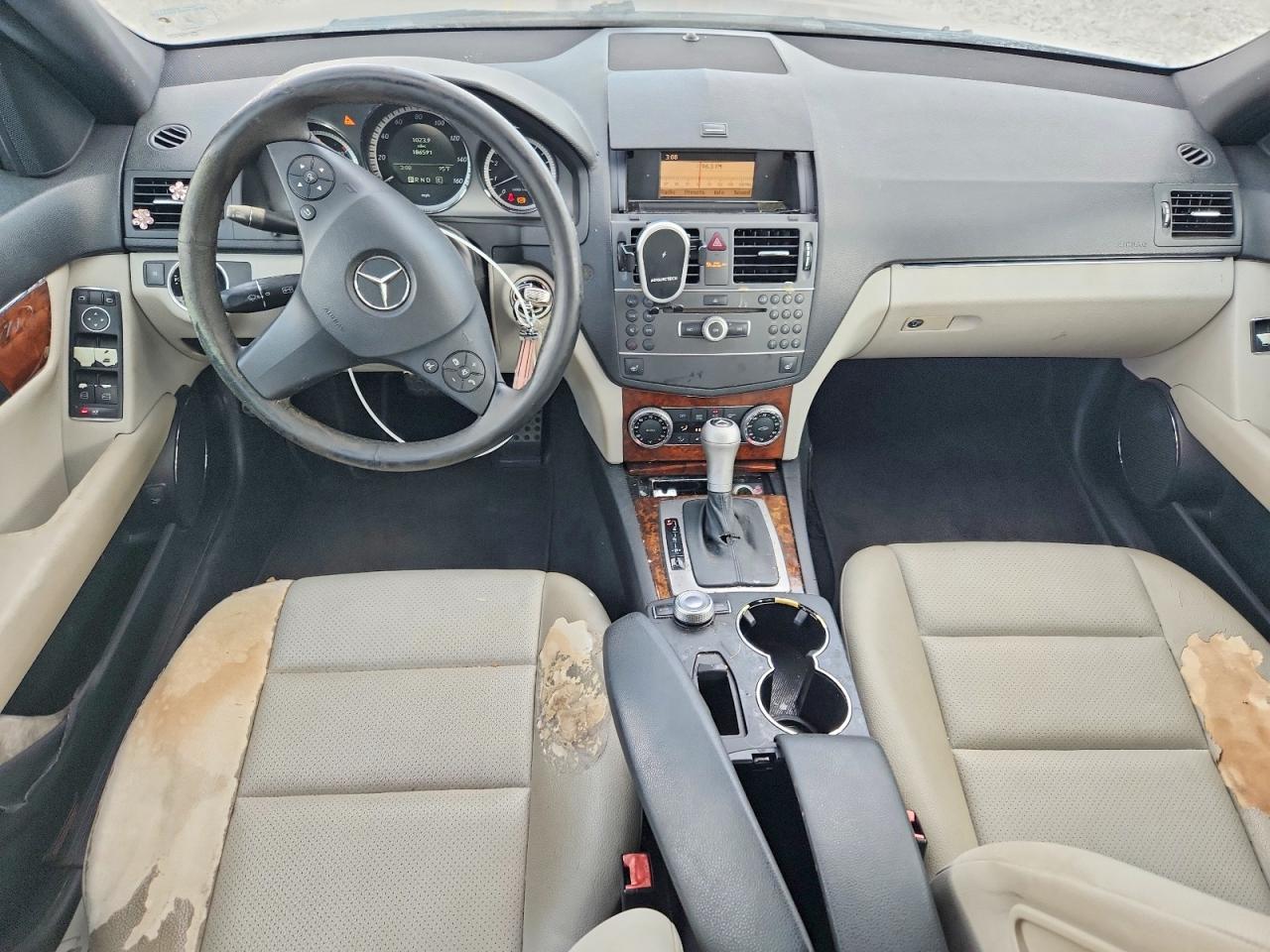 2011 Mercedes-benz C 300 4matic Gray vin: WDDGF8BB7BR141985