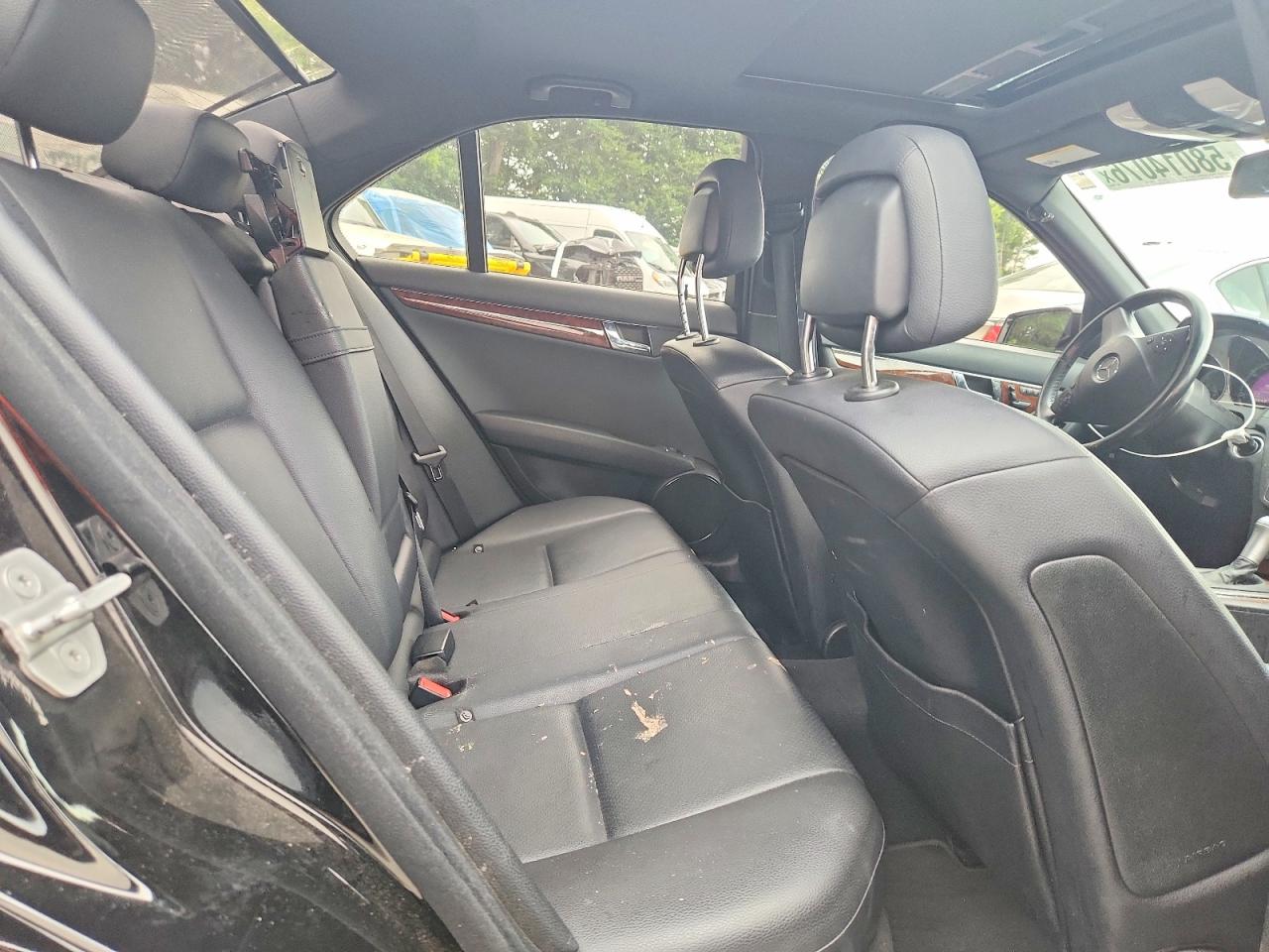 2011 Mercedes-benz C 300 4matic Black vin: WDDGF8BB7BR182360