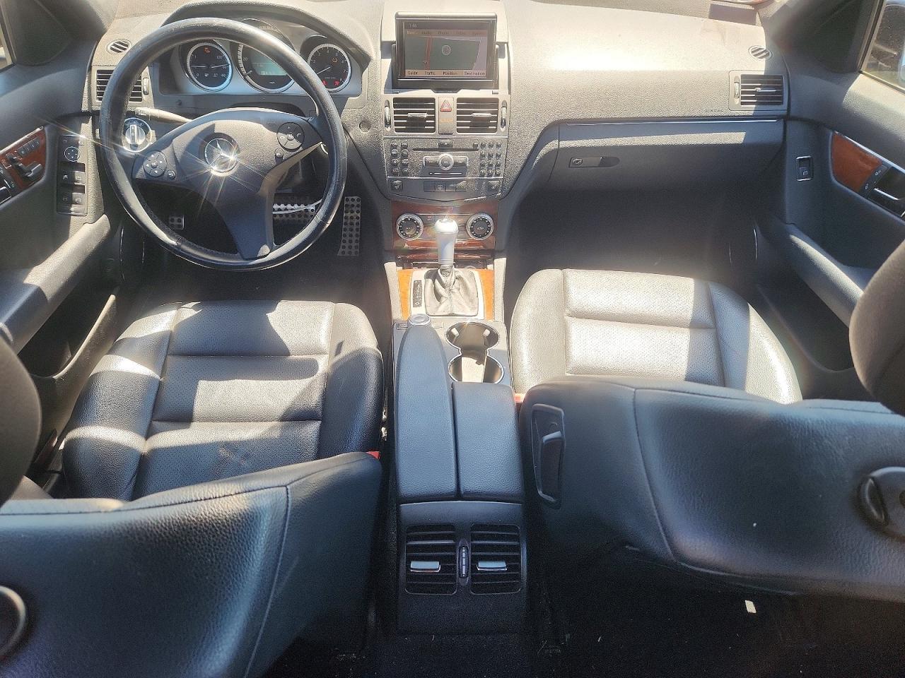 2011 Mercedes-benz C 300 4matic Black vin: WDDGF8BB7BR186506