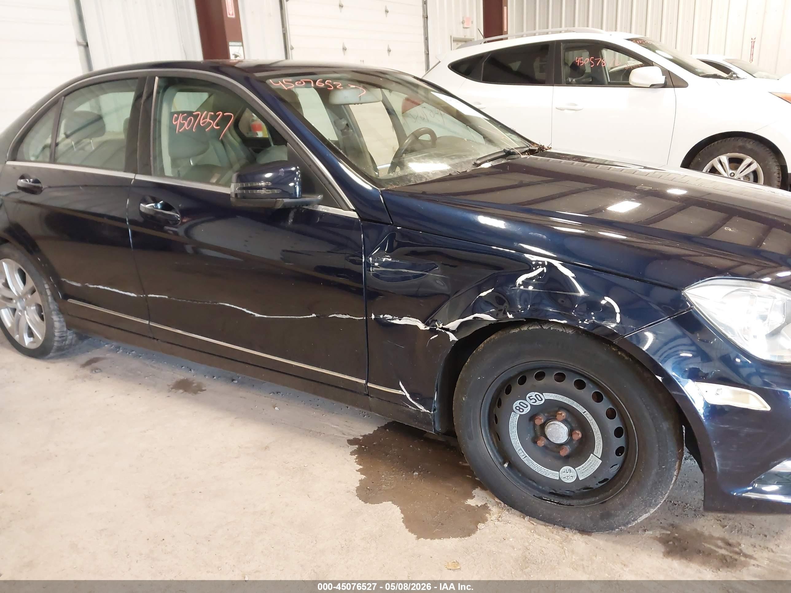 2012 Mercedes-benz C 300 Luxury 4matic Blue vin: WDDGF8BB7CF910343