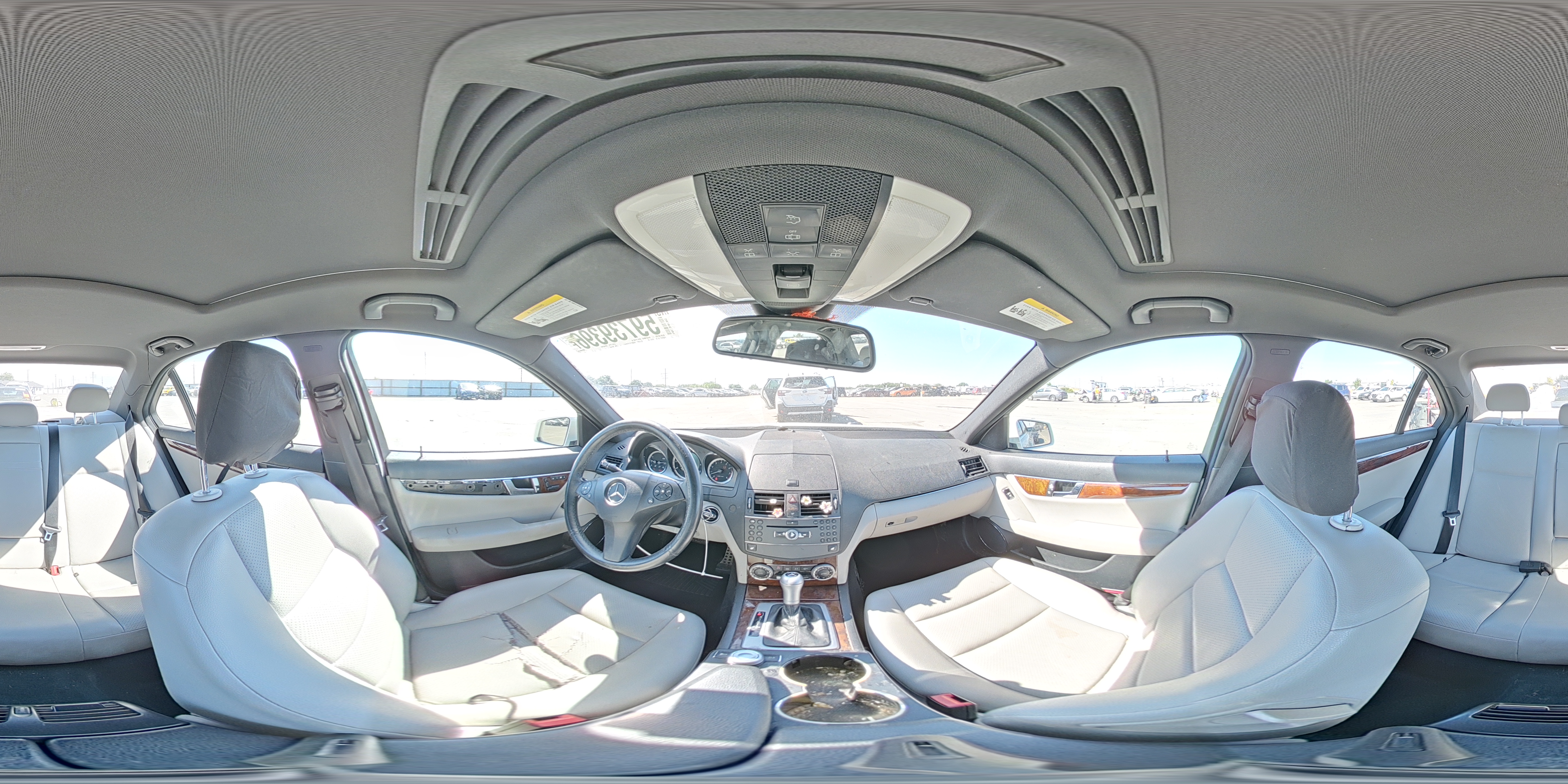 2010 Mercedes-benz C 300 4matic Белый vin: WDDGF8BB8AF384964