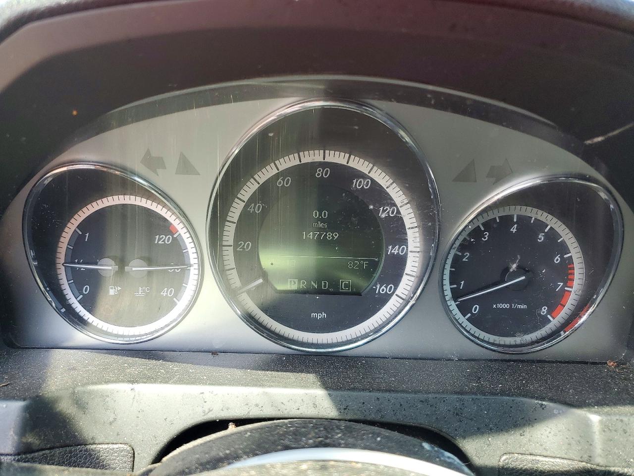 2010 Mercedes-benz C 300 4matic Red vin: WDDGF8BB8AF415162