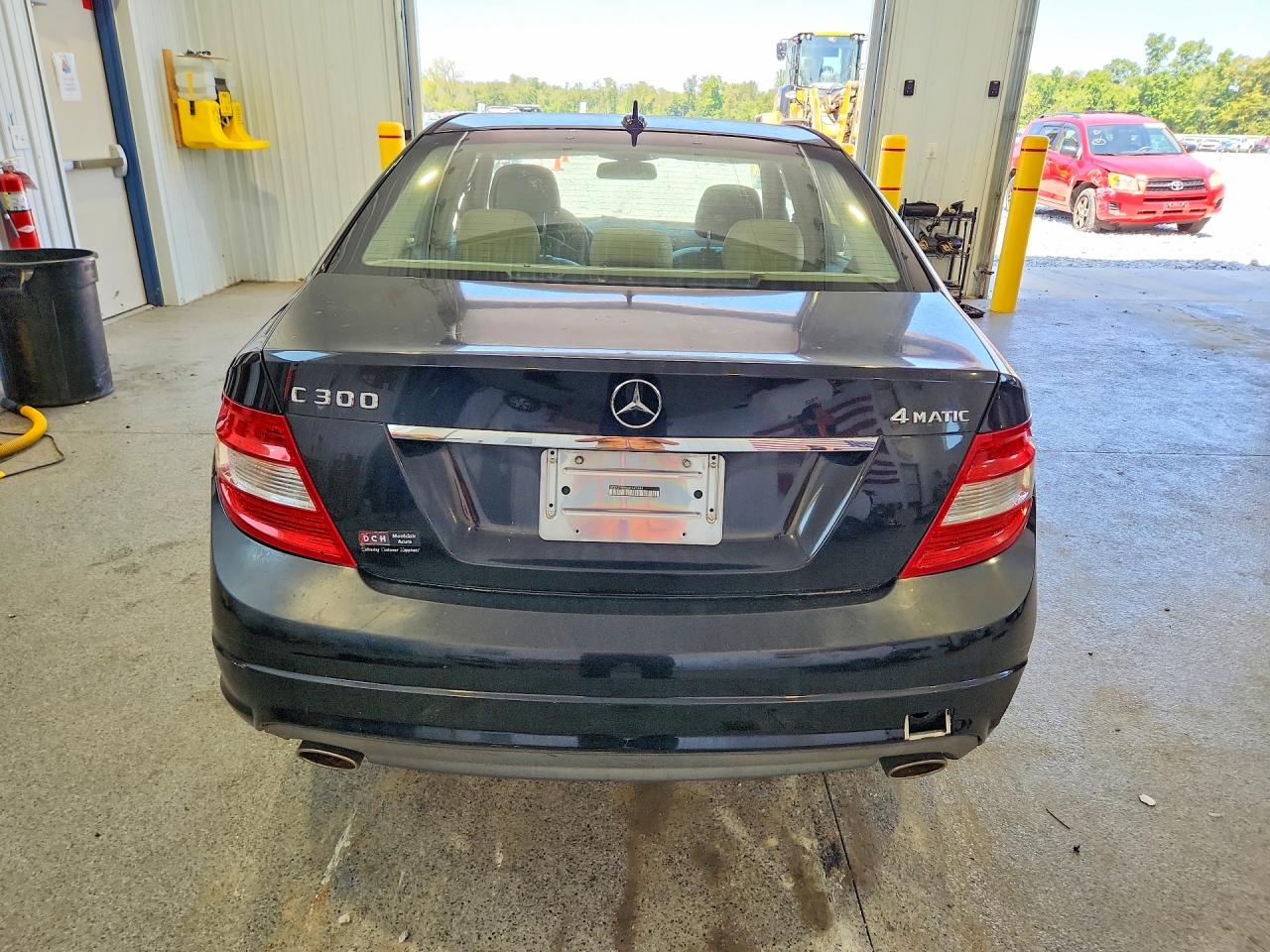 2010 Mercedes-benz C 300 4matic Black vin: WDDGF8BB8AF445844