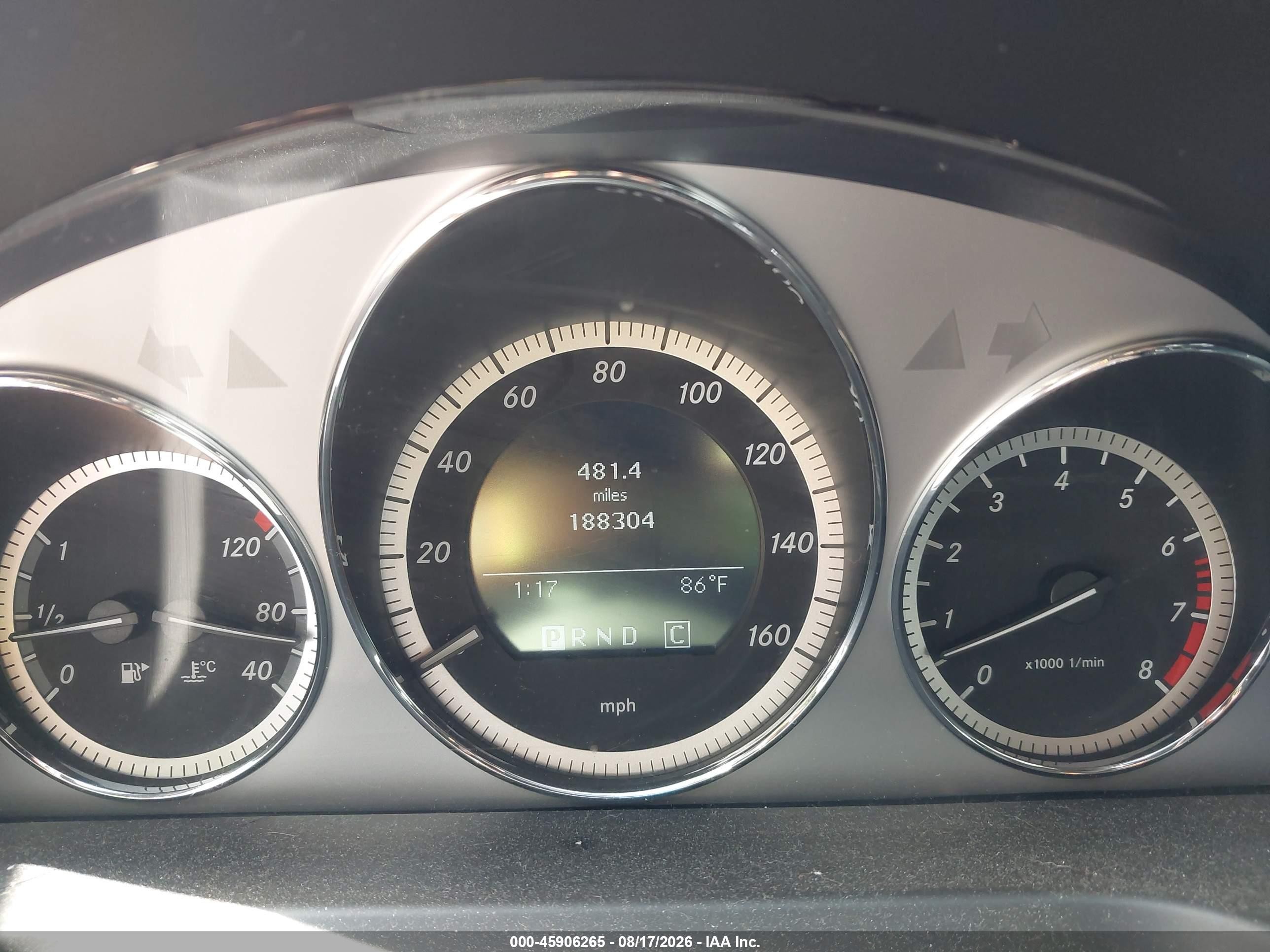 2010 Mercedes-benz C 300 Luxury 4matic/sport 4matic Black vin: WDDGF8BB8AF474860
