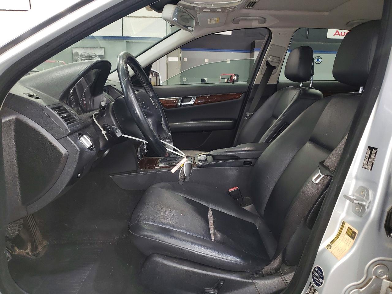 2010 Mercedes-benz C 300 4matic Silver vin: WDDGF8BB8AR105933